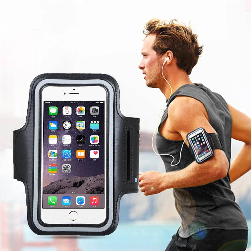 Sports Mobile Phone Arm Band Holder Pouch Case for Huawei, Xgody & Oukitel