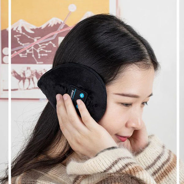 Wireless Headband Headphones Muffs Earphone Warmer Earmuffs Bluetooth Ear Warmer