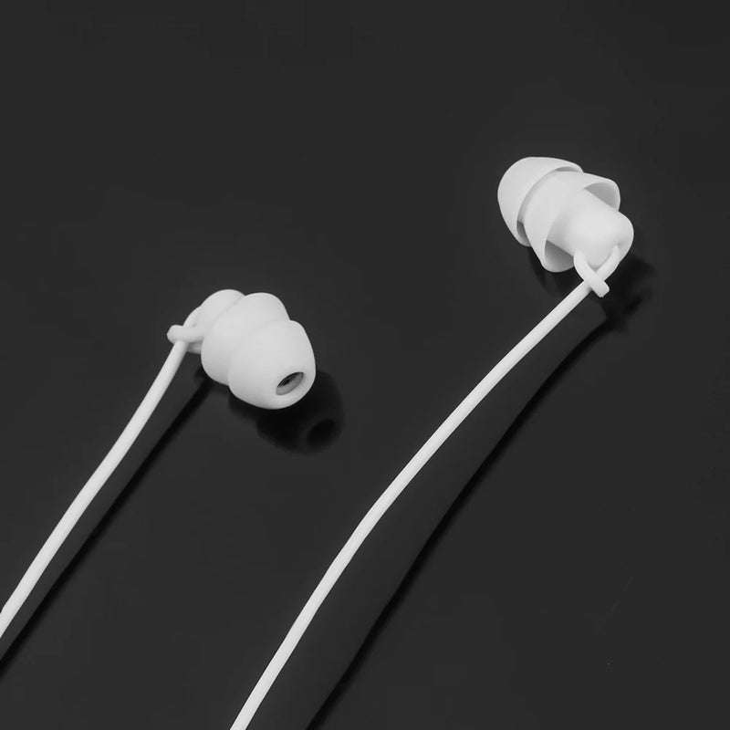 1PC 3.5mm Wired Noise Reduction Earphones – Stereo In-Ear Headset for Mobile, MP3, Sleep