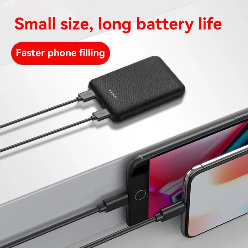 20000mAh Power Bank Portable USB Charger Fast Charging External Battery Pack