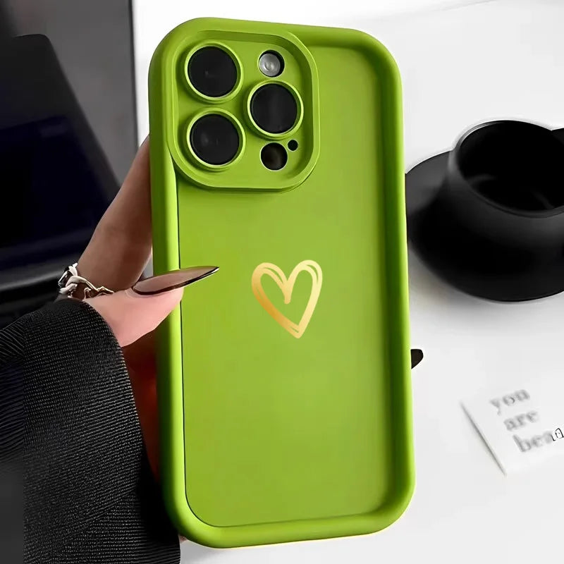 Love Heart iPhone Case: 11 12 13 14 15 Pro Max, X XR XS Max 7 8 Plus SE 2020/2022