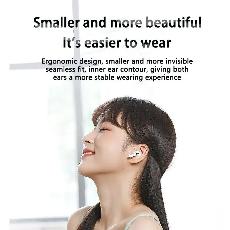 Earphone 9D Stereo Wireless Headphone In-Ear HiFi Earbud - Pro4 TWS Bluetooth