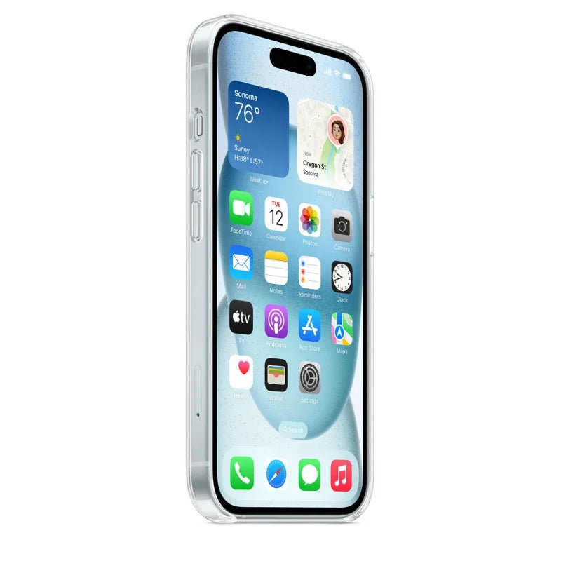 Case For Applee i Phone 16 15 14 13 12 11 Pro Max Plus 13 Mini XS Max XR 8 7 SE SE2 With Magsafe Transparent Cover