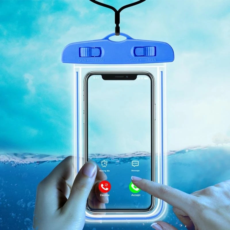 PVC Transparent Waterproof Phone Bag – Outdoor Diving, Swimming & Cartoon Case