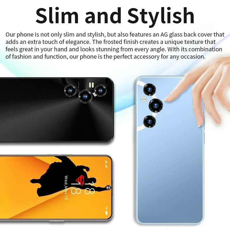 S-30 Ultra 5G Smartphone - 7.3" HD Screen, 512GB+2TB, Dual SIM, 108MP Camera, 8000mAh Battery, Android Unlocked