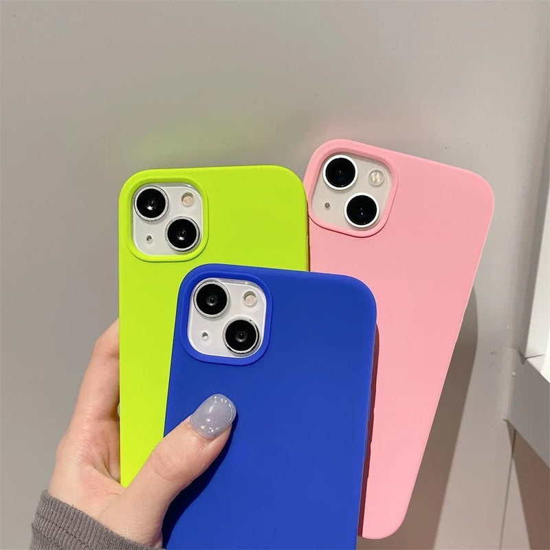 Original Silicone Case for Phone 16 14 11 12 13 15 Pro Max Official Cases for Phone 13 14 12 15 16 Pro Full Cover