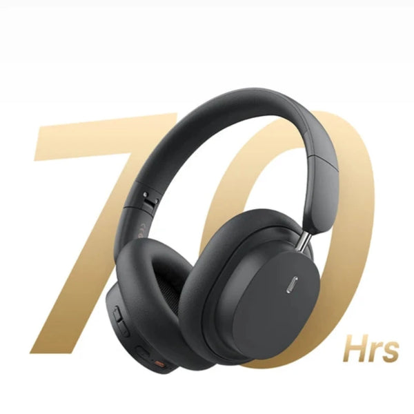 D05 Wireless Headphones: 3D Spatial Audio, Bluetooth 5.3, 70H Playtime