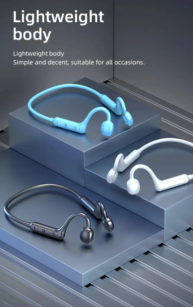 Bluetooth Earphone Neck Mounted Wireless Headset - earphones High Power smooth Long Battery Life