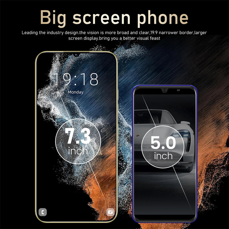 S24 Ultra Smart phone 7.3 inch Full Screen 4G/5G Cell Phone 22TB+2TB 7800mAh Mobile Phone Global